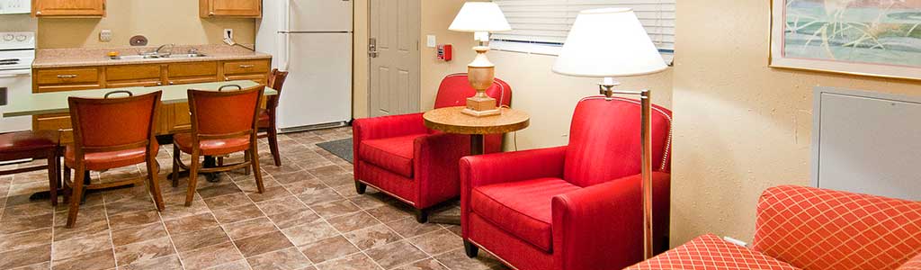 Living Space in One Bedroom
