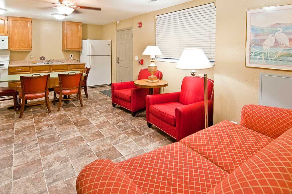 Living Space in One Bedroom